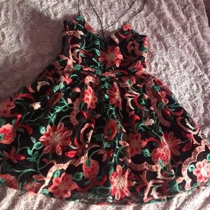 Beautiful flower dress